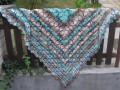 Šátek háčkovaný