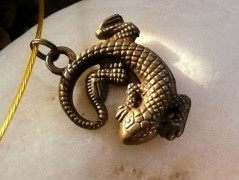 Náhrdelník s modrým achátem OCEANIA