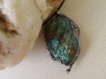 Šperk - surový smaragdový fuchsit