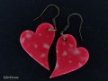 Náušnice Coralline srdce