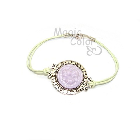 Náramek Vintage Rose green náramek vintage starožitný 