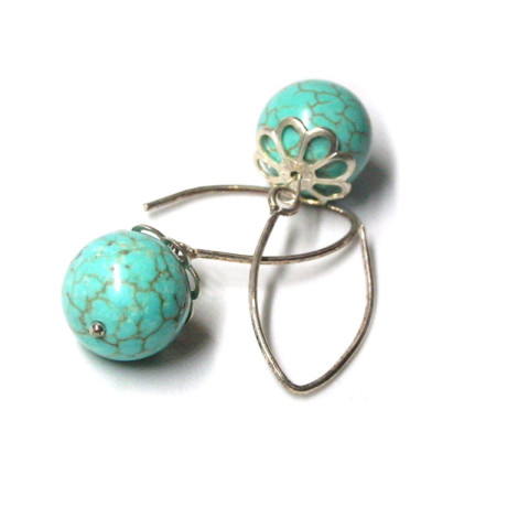 AG, Náušnice Tyrkysáčky 