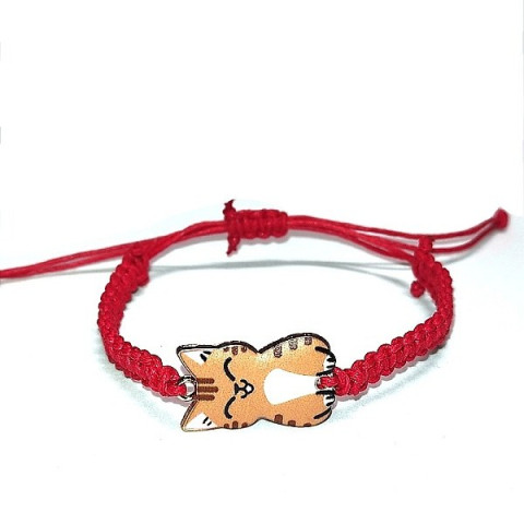 Náramek pro štěstí - Micinka 