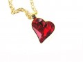 Srdíčko Swarovski na řetízku