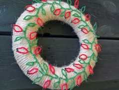 háčkovaná špička na vánoční stromek