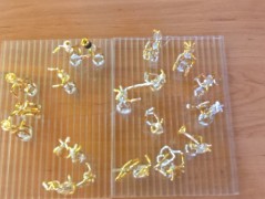 háčkovaná špička na vánoční stromek