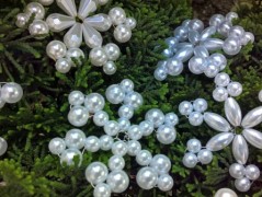 háčkovaná špička na vánoční stromek