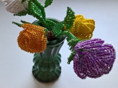 háčkovaná špička na vánoční stromek