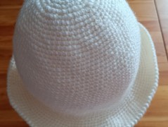 háčkovaná špička na vánoční stromek