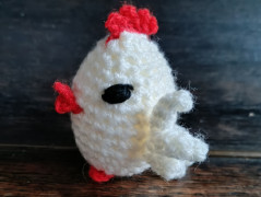 háčkovaná špička na vánoční stromek