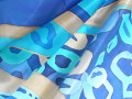 Hedvábný šátek Smart Blue.