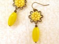 Náušnice slunečnicové