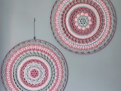 Scrunchie gumičky S na kartě - X.