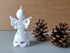 Scrunchie gumičky S na kartě - X.