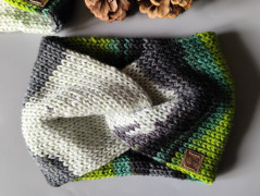 Scrunchie gumičky S na kartě - X.