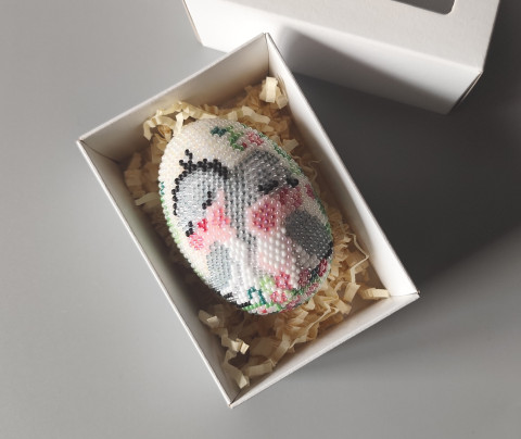 Velikonoční vajíčko - v krabičce jaro velikonoce vajíčka velikonoční vejce kraslice vajíčko výslužka svátky jara pomlázka hody 