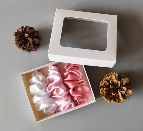 Dárková sada - spony do vlasů I. spona sponka sponky do vlasů spony scrunchies scrunchie 