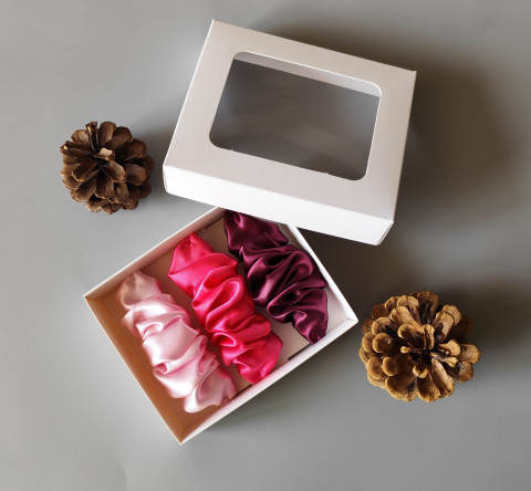 Dárková sada - spony do vlasů II. spona sponka sponky do vlasů spony scrunchies scrunchie 