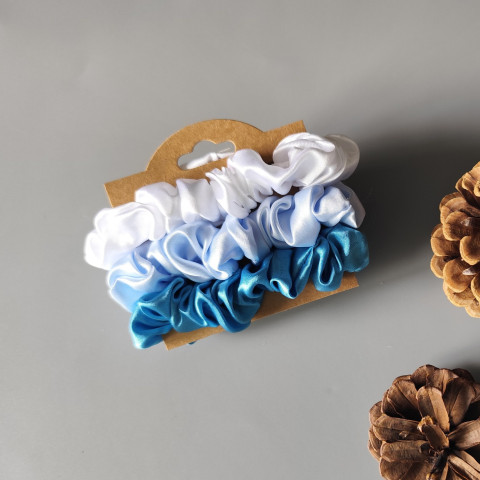 Scrunchie gumičky S na kartě - I. gumička gumičky do vlasů spony scrunchies scrunchie 