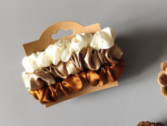 Scrunchie gumičky S na kartě - X.