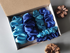 Scrunchie gumičky S na kartě - X.