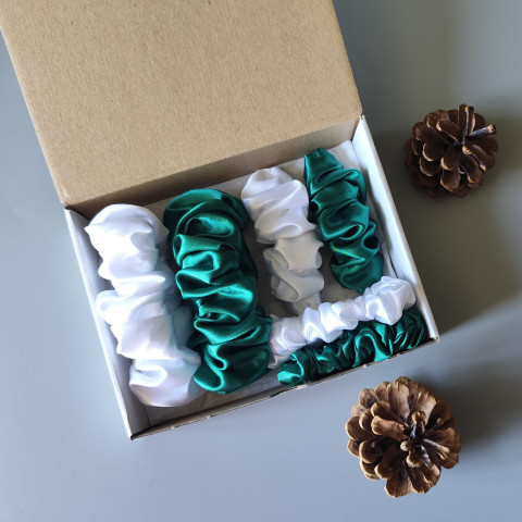 Scrunchie - dárková sada XIII. spona sponka sponky do vlasů spony scrunchies scrunchie 