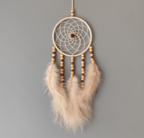 Lapač snů 10 x 35 cm indián indiánský nad postel strážce boho dream lapač dreamcatcher lapač snů do ložnice 