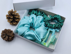 Scrunchie gumičky S na kartě - X.