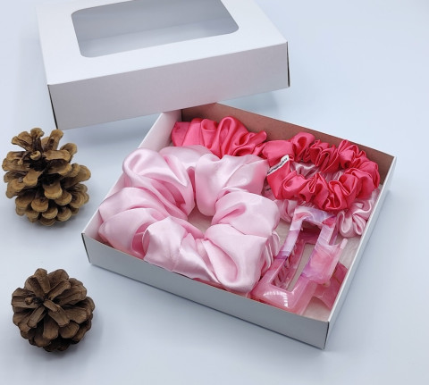 Scrunchie - dárkový box III. spona sponka sponky do vlasů spony scrunchies scrunchie 