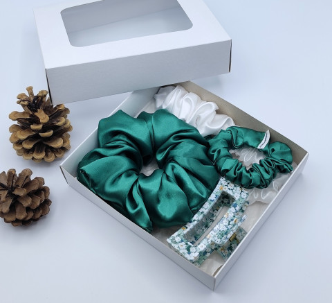 Scrunchie - dárkový box V. spona sponka sponky do vlasů spony scrunchies scrunchie 