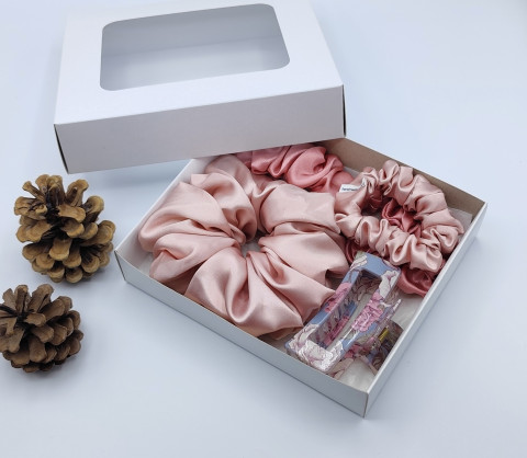 Scrunchie - dárkový box VI. spona sponka sponky do vlasů spony scrunchies scrunchie 