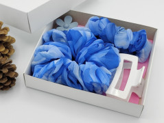 Scrunchie gumičky S na kartě - X.