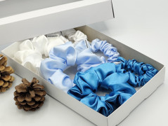 Scrunchie gumičky S na kartě - X.