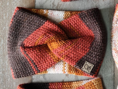 Scrunchie gumičky S na kartě - X.