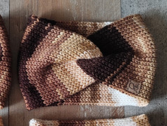 Scrunchie gumičky S na kartě - X.