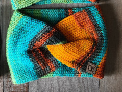 Scrunchie gumičky S na kartě - X.