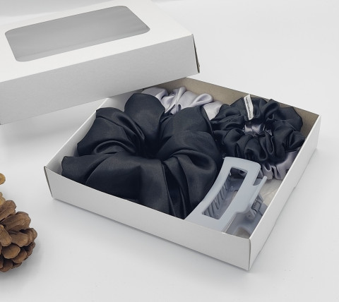 Scrunchie - dárkový box XIV. spona sponka sponky do vlasů spony scrunchies scrunchie 