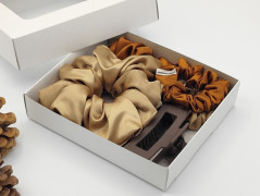 Scrunchie gumičky S na kartě - X.