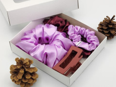 Scrunchie gumičky S na kartě - X.