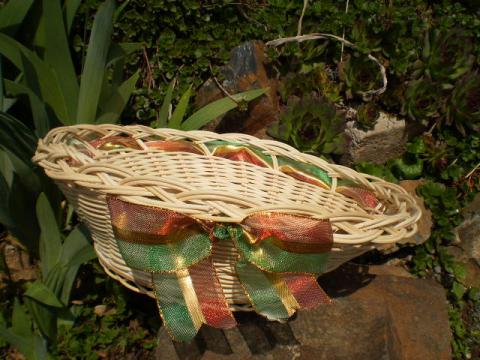 Ošatka kulatá velká ošatka pedig stuha 