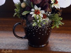 podzimní věneček s jelínkem..