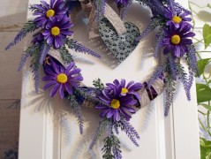 podzimní věneček s jelínkem..