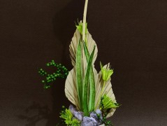 podzimní věneček s jelínkem..