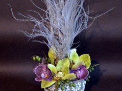 podzimní věneček s jelínkem..