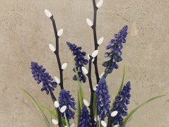 podzimní věneček s jelínkem..