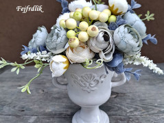 podzimní věneček s jelínkem..