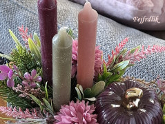 podzimní věneček s jelínkem..