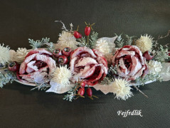 podzimní věneček s jelínkem..