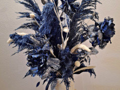 podzimní věneček s jelínkem..