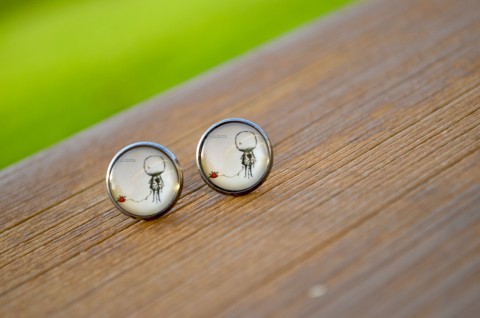 Stylovky - Na cestě.... styl srdce náušnice láska příroda pecky náušničky klid miluji 